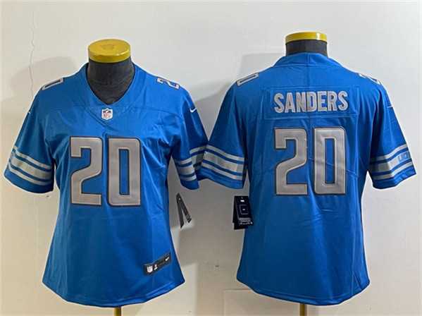 Women's Detroit Lions #20 Barry Sanders Blue Vapor Limited Stitched Football Jersey(Run Smaller),We sell and wholesale Women's Detroit Lions #20 Barry Sanders Blue Vapor Limited Stitched Football Jersey(Run Smaller) on line form chian!